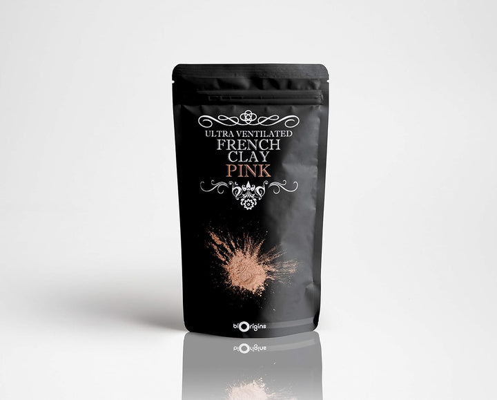 | Pink Ultra Ventilated French Natural Clay 1Kg - Pure & Natural Vegan GMO Free