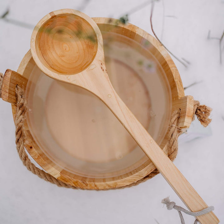 Wooden Sauna Bucket Diameter 28 Cm
