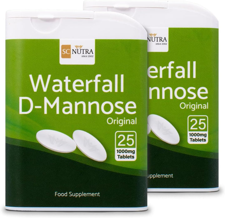 Waterfall D-Mannose Tablets 1000Mg - Dmannose Naturally Sourced from Birch - Suitable for Vegetarians & Vegans -  ()