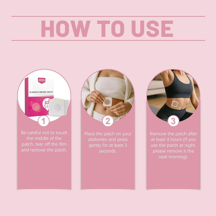 6PCS*2 Bladder Control Patches, Bladder Health Patch, Bladder Support for Men & Women – Urin/Ate Relief, Go to Toilet Less Frequently, Nat/Ural Ingredient Patch,Dispo/Sable Toilet Training P/Ads