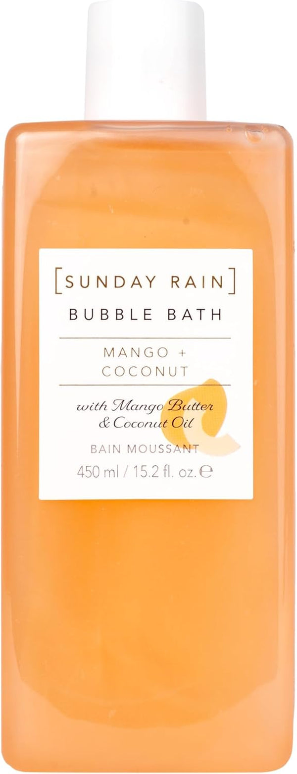Nourishing Luxury Uplifting Tropical Bubble Bath with Mango Butter and Coconut Oil, 450Ml