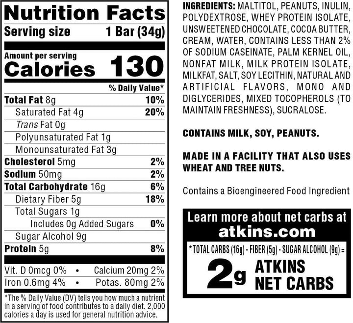 Endulge Caramel Nut Chew Bar, 10 Count by  Nutritionals, Inc