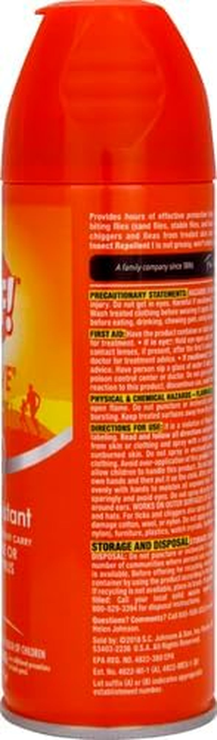 Johnson S C Inc 1810 off Aerosol Insect Repellent