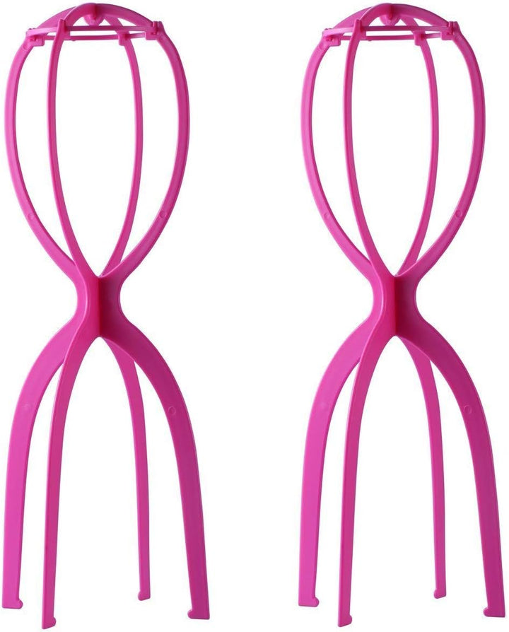 Short Wig Stand, Wig Head for Short Hair, Display Stands, 2 Pack