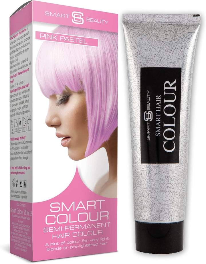 No.1 Bleach Kit for Dark Hair, Smart Blonde Hair Bleach, Hair Lightener for Dark Hair, Perfect for Hair Highlighting, Ideal Preparation for Vibrant Pastel Hair Colour, Vegan, Cruelty Free