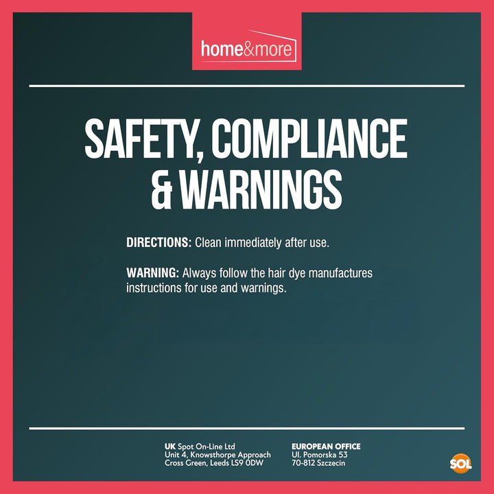 7Pcs Hair Dye Bowl and Brush Kit - Complete Set for At-Home Hair Colouring - Includes Mixing Bowl, Brushes, Gloves, Ear Covers - Easy-Grip Bowl, Smooth Application, Reusable, Easy to Clean Tools