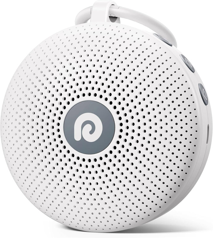 White Noise Machine, Portable Sound Machine Baby Features Powerful Battery, D11Max Sleep Aid Sound Machine for Baby Adults 21 Soothing Sounds for Sleeping Nursery Travel Gift USB Rechargeable