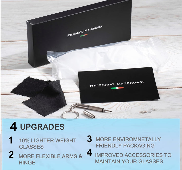 Premium 99.9% Blue Light Blocking Glasses - Reduce Headaches and Improve Sleep - UK Based Brand (Round Tortoiseshell Frame)