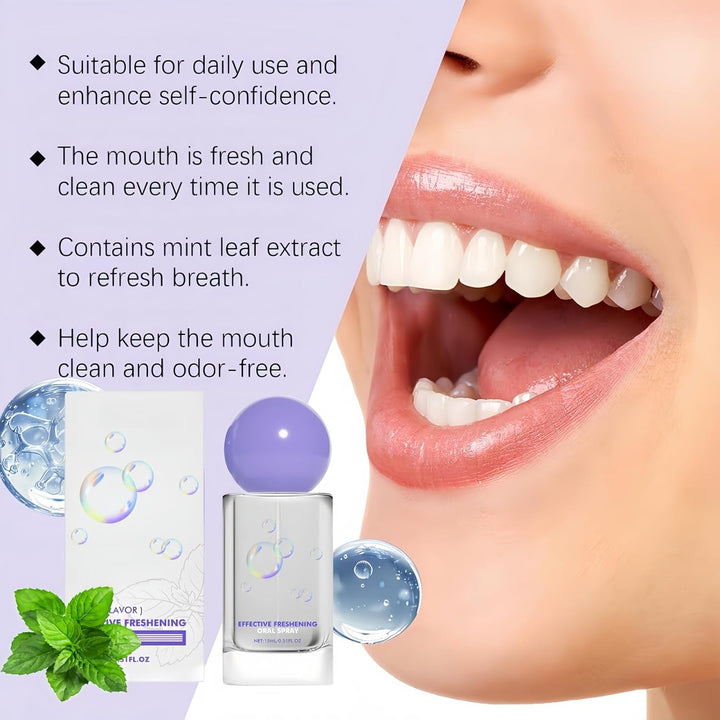 Pro-Biotic Oral Spray,Mouth Spray,Pro-Biotic Breath Spray,Mouth Freshener Spray,Bad Breath Treatment for Adults,Breath Spray,Dry Mouth Spray,Fresh Breath Spray,Breath Freshener Spray,Saliva Spray