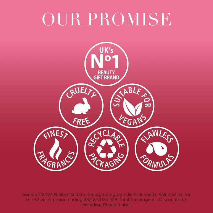 Midnight Cherry Luxury Pamper Present Gift Set - Vegan Friendly