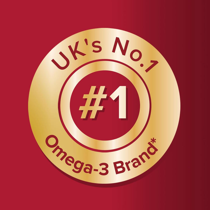 Cod Liver Oil One-A-Day Omega-3 Fish Oil and Vitamin D, 120 Capsules, 4 Months Supply