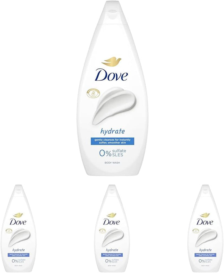 Nourishing Body Wash Shower Gel Body Cleanser with Plant-Based Moisturisers for Softer, Smoother Skin after One Shower 720 Ml