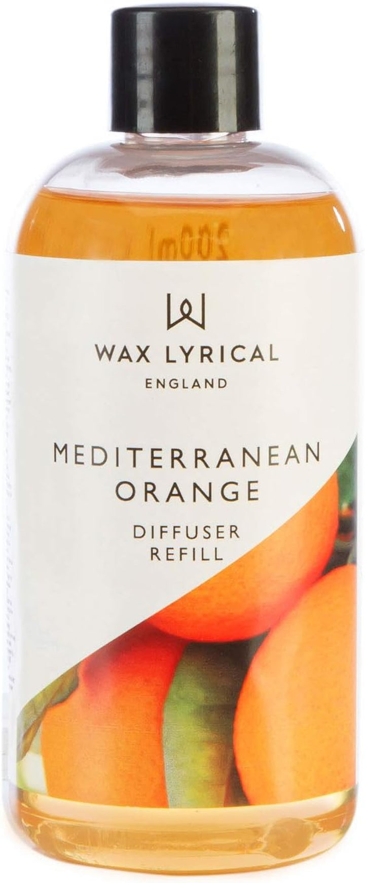 Mediterranean Orange Reed Diffuser Refill - 200Ml | Refreshing Orange Citrus Scent | Made in England