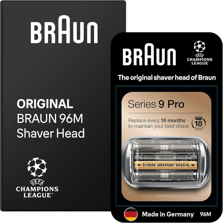 Series 9 PRO+ Electric Shaver ORIGINAL Replacement Head, Get Back 100 Percent Shaving Performance, Compatible with Series 9 Shavers, Made in Germany , 96M
