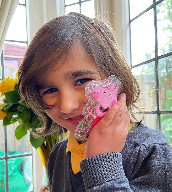 Peppa Pig Children’S Bruise Soother | Cooling Gel Pack/Ice Pack for Bumps and Bruises | Re-Usable | Cold Pack & Warm Use | Soothing, Peppa Brings Smiles Back Fast! | Made by