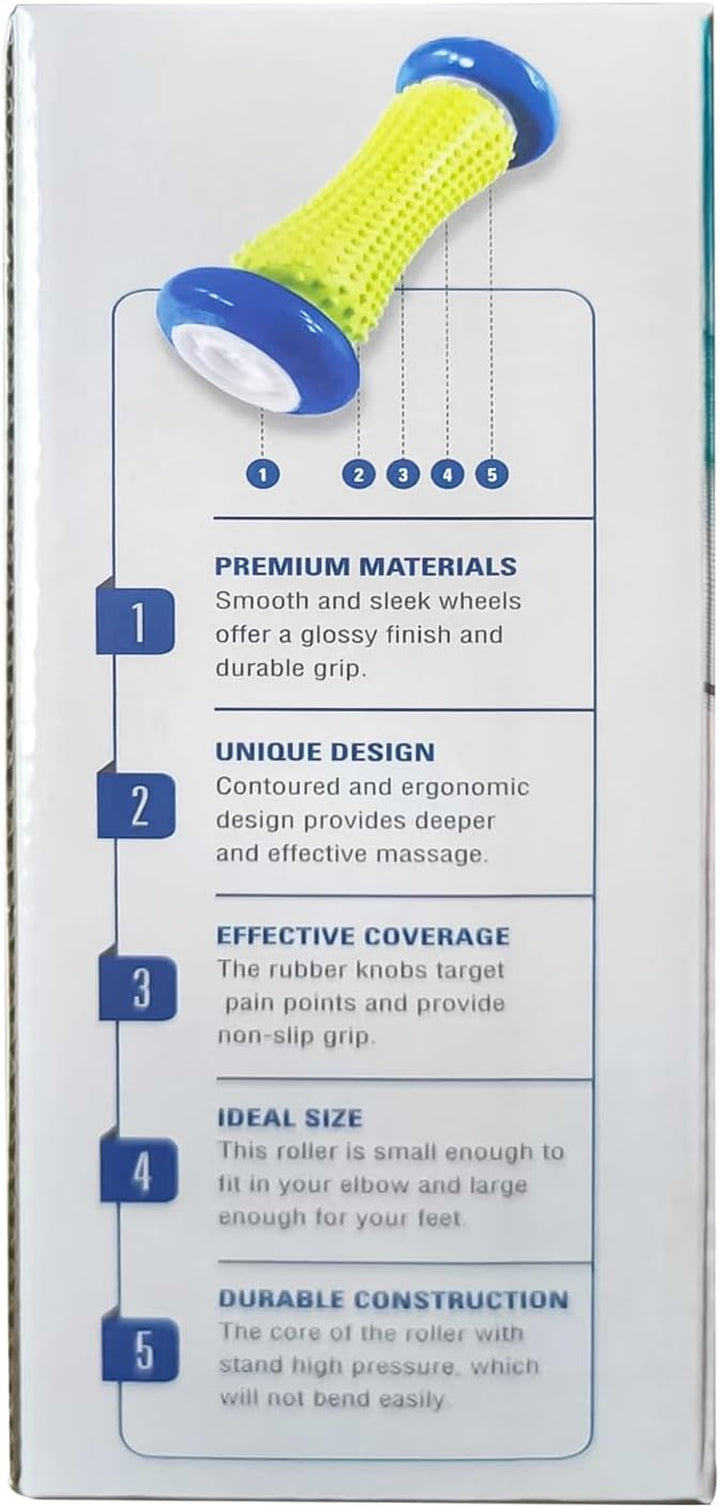 Foot Massage Roller, Muscle Roller Stick for Plantar Fasciitis Recovery and Tight Muscles Relax