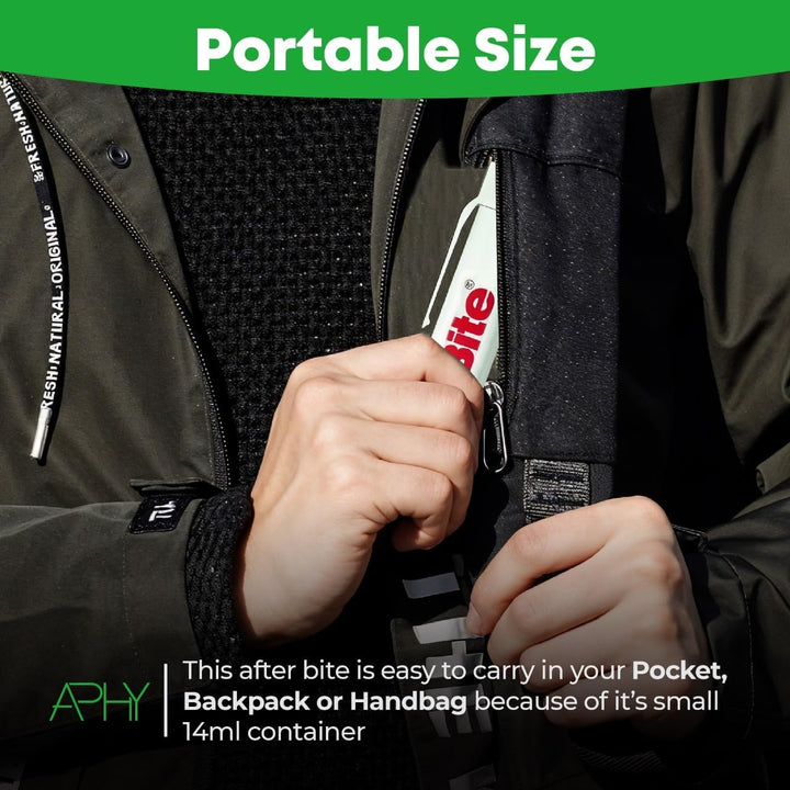 Afterbite Classic Insect Bite Relief Pen – 2 Pack (14Ml) | Fast Itch & Sting Relief for Mosquito, Midge, Wasp & Bug Bites | Travel-Friendly First Aid Treatment for Adults & Kids