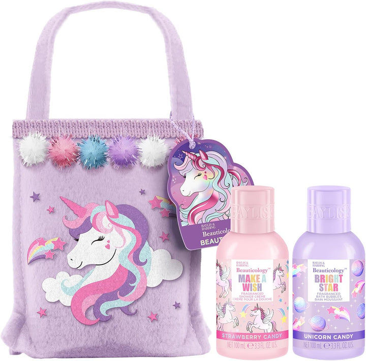 Beauticology Cosmic Unicorn Beauty Bag Gift Set - Vegan Friendly