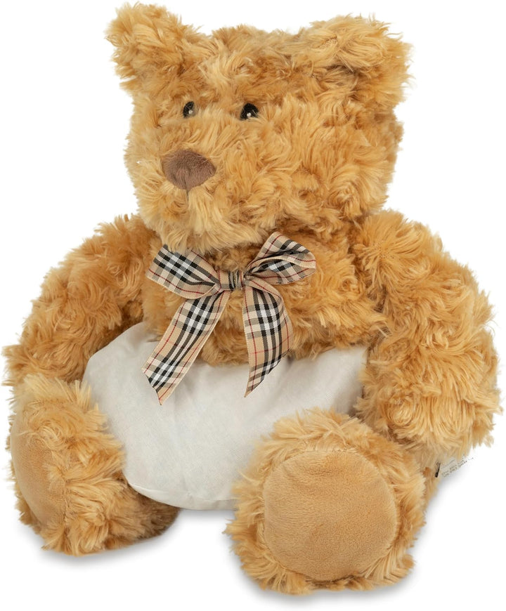 Zhu Zhu Warm Snuggles Brown Bear Microwave Teddy Warmer Wheat Bags Microwavable Soft Toy Warmers Heatable