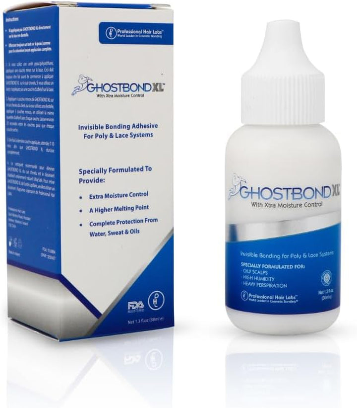 Ghost Bond Hair Glue Wig Adhesive, XL, 1.3Oz (38 Ml)