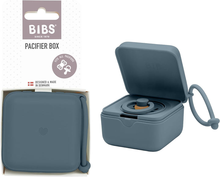 Liberty Pacifier Case with Strap, for Storing and Transporting Soothers, Can Hold up to Three Dummies, 100% BPA Free Food-Grade Material