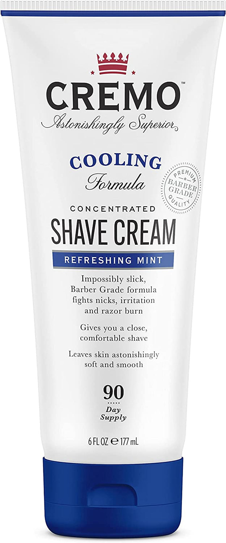 - Cooling Concentrated Shave Cream for Men - Fights Razor Burns - 177Ml