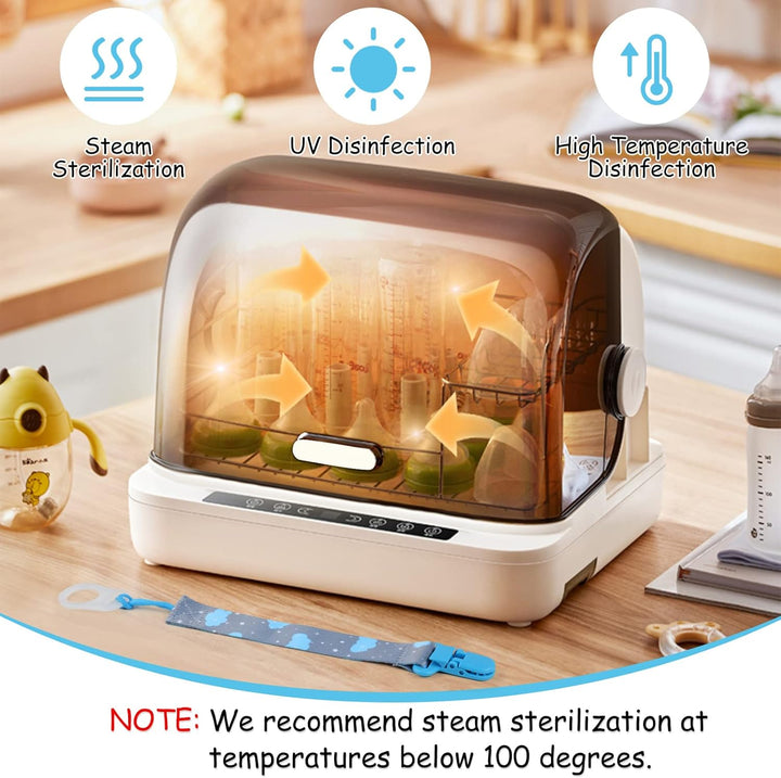 5 Pcs Dummy Clips with 5 Pcs Silicone Adapter, PP Material Baby Pacifier Clip for Boys, Soother Chain Holder Straps Teething Clips for Baby Teething Toys Baby Shower (Blue)