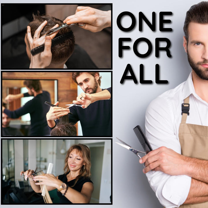 Professional 6" Hairdressing Scissor Sharp Hair Cutting Scissors for Barbers Hairdressers & Stylists Beard & Haircut Scissors for Men & Women (Classic Scissor)