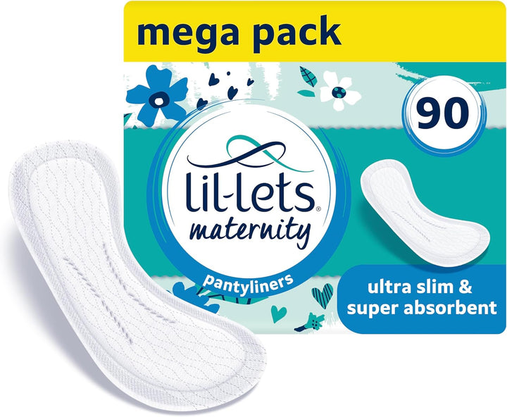 Maternity Pads, Extra Long Maxi Thick Towels, with Wings, Postpartum/After Birth Essential, 3 Packs of 10 (30 Towels), Packing May Vary