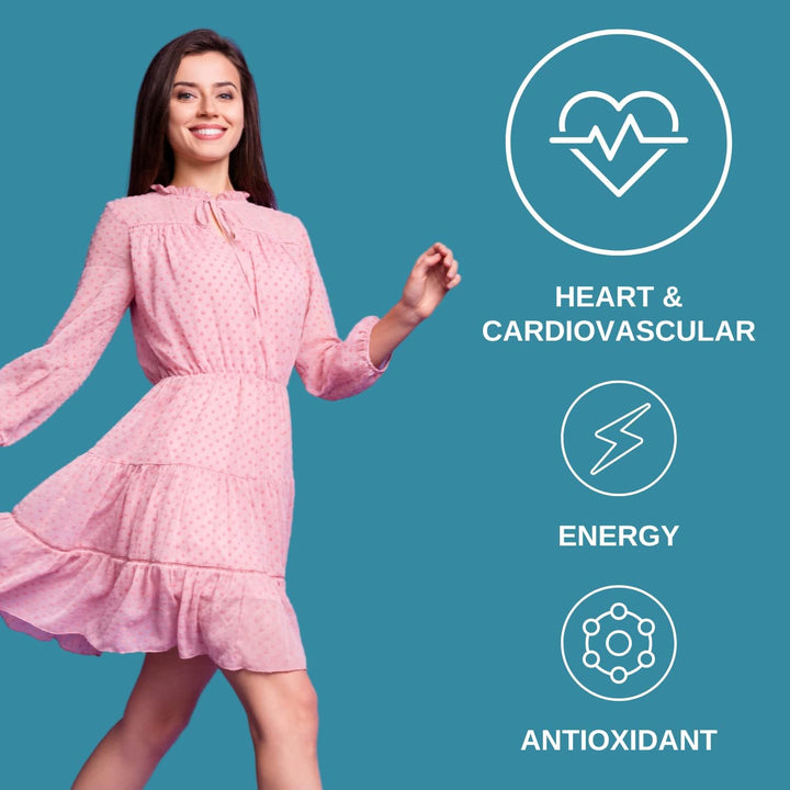 Coq10 400Mg - Highest Strength Ubiquinone Coenzyme Q10 | Powerful Antioxidant for Heart and Vascular Health, Essential for Energy Production | 60 Capsules - 2 Month Supply | Made in the UK