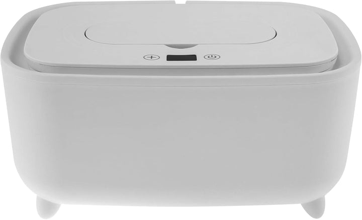 Uk Wipe Warmer Large Capacity Baby Wipe Warmer Intelligent Adjustable Temperature Infant Wipes Heater Top Heating Bottom Moisturizing Wipe Warmer for Babies Infants .(White)