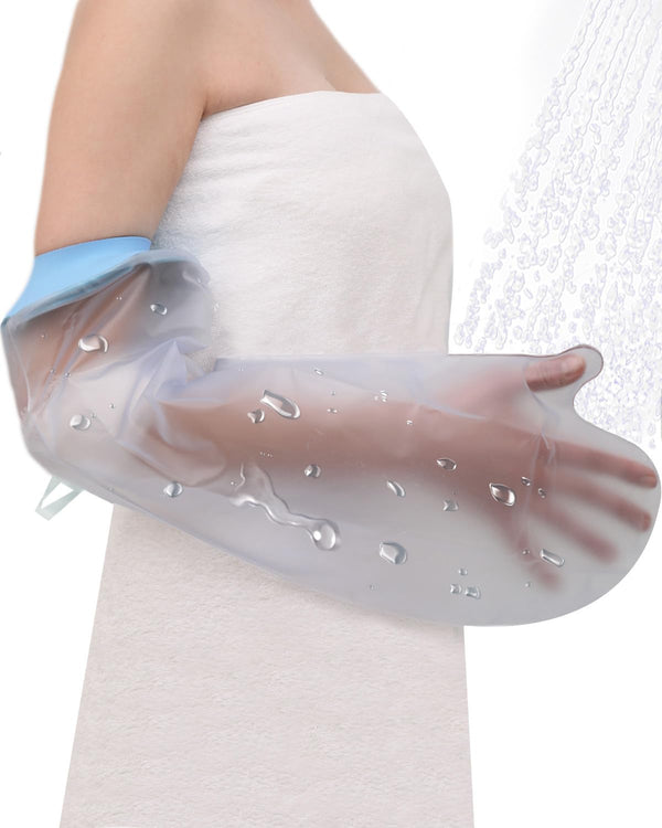 Waterproof Cast Cover Arm, Plaster Cast Waterproof Cover Arm, Cast Cover for Shower Arm Cast Waterproof Cover, Soft Comfortable Arm Cast Cover for Swimming, Reusable Cast Protectors