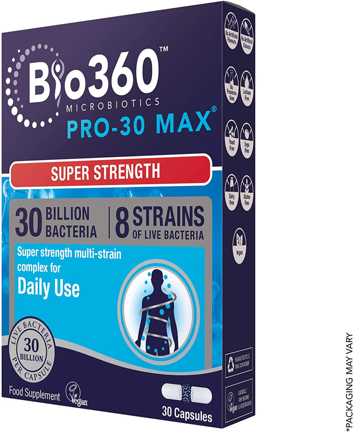 Bio360 Kidz Pro-5 Daily Microbiotic Powder 90G for Children 12 Months to 12 Years - 5 Billion Friendly Bacteria - Supports Digestive Health & Immunity Sugar Free Vegan Non-Gmo Gluten-Free