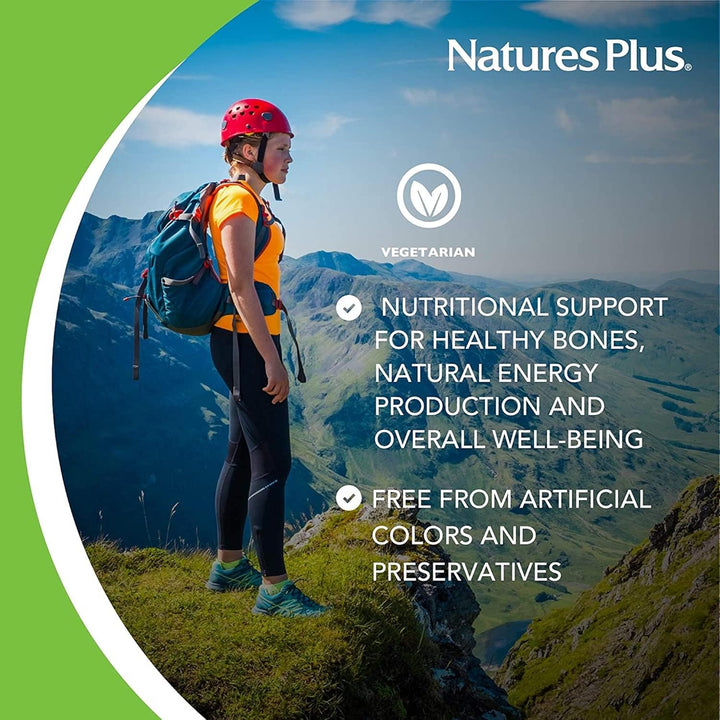 Cal/Mag/Vit D3 with K2 - Bone Health Supplement with Calcium, Magnesium, Vitamin D3, K2 - Vegetarian, Gluten Free - 180 Tablets