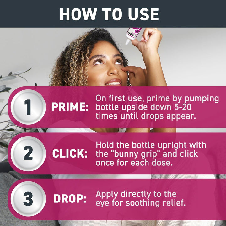 Hycosan Intense - Eye Drops for Long-Lasting, Intensive Lubrication and Instant Relief for Itchy, Burning Sensation and Severe Dry Eyes - Preservative Free - 225 Measured Doses