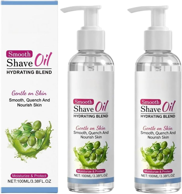 Women'S Smooth Shave Oil, a Gentle, Moisturizing Treatment, Is Suitable for Men and Women for Daily Shaving, Pre-Shaving, Face, Arms, Legs, Sensitive and Dry Skin, and Ingrown Hairs.