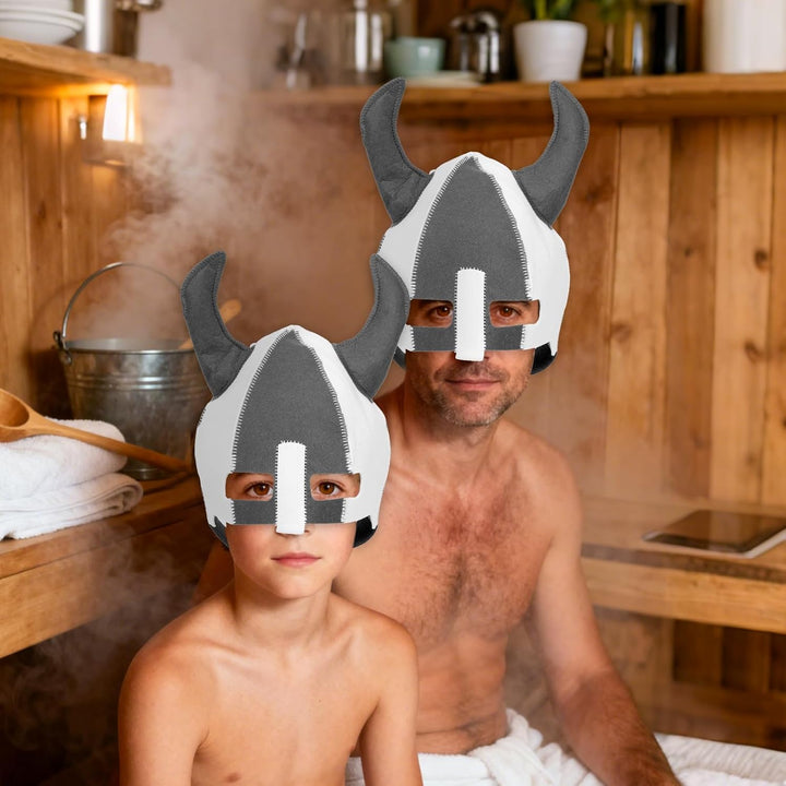 Sauna Hat, Handmade Sauna Cap Natural Wool Viking Saunas Hat Bath Accessories for Women Men Gifts Spa Bathhouse Steam Room Banya Heat Protection