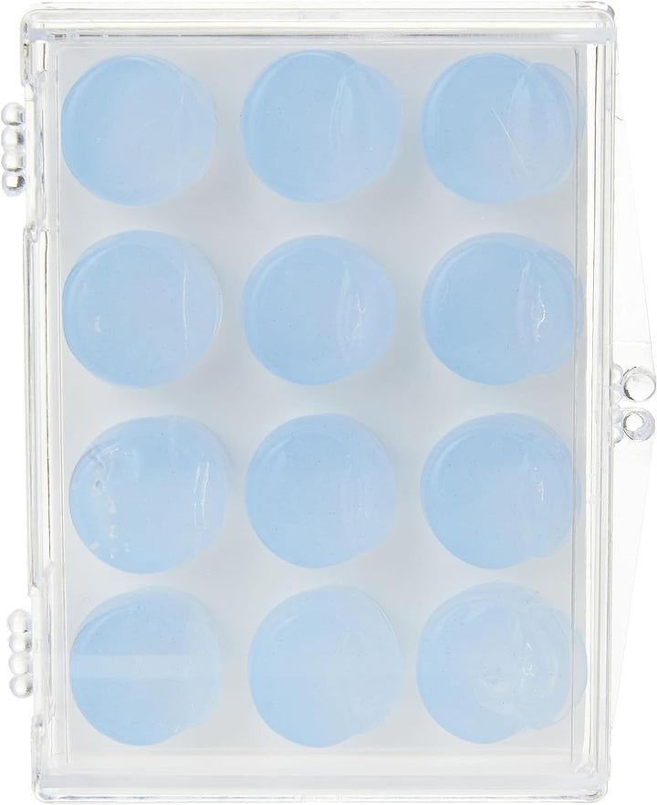 41304 Soft Silicone Earplugs with Activaloe. Premium Silicone. Protection from Water and Noise (6 Pairs),Blue