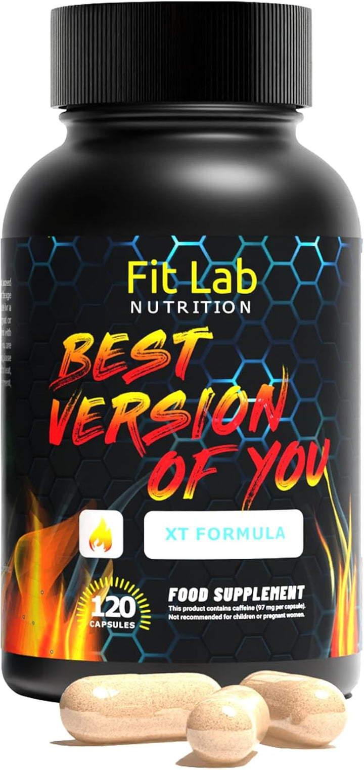 Fit Lab - Smart Weighto Management, Food Supplement - 90 Capsules - Vegan, Halal and Vegetarian Supplements for Women and Men - 45 Days Supply - Gym Essentials