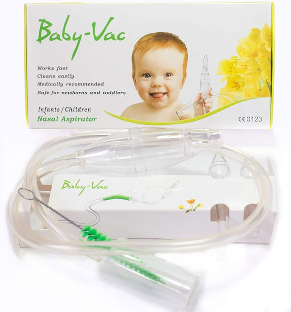 Arianna Baby Vac Nasal Vacuum Aspirator Suction Nose Cleaner with Cleaning Brush