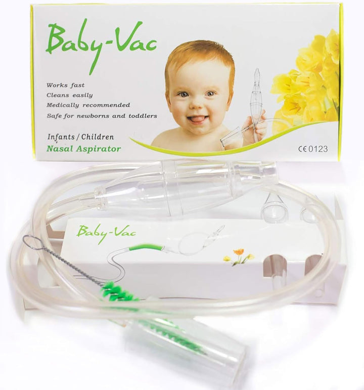 Arianna Baby Vac Nasal Vacuum Aspirator Suction Nose Cleaner with Cleaning Brush