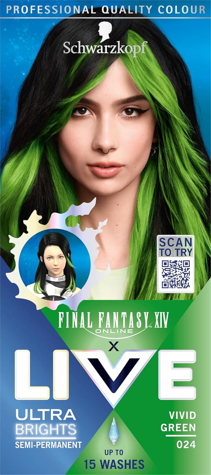 Schwarzkopf  Ultra Brights or Pastels, Vibrant Semi-Permanent Pink Hair Dye, Lasts up to 15 Washes- Shocking Pink 093