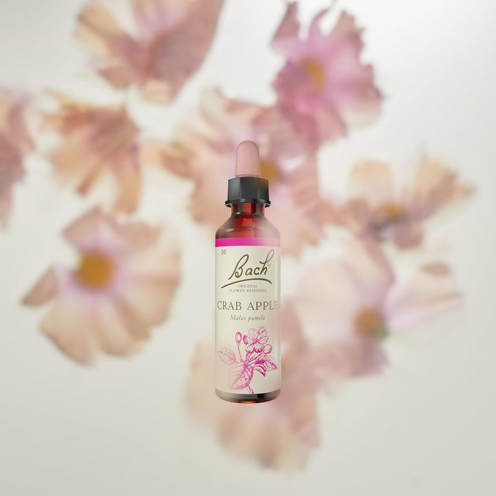Bach Original Flower Remedies (Crab Apple) Find Joy & Hope, Accept Imperfection, Emotional Wellness, Natural Flower Essence, 20Ml