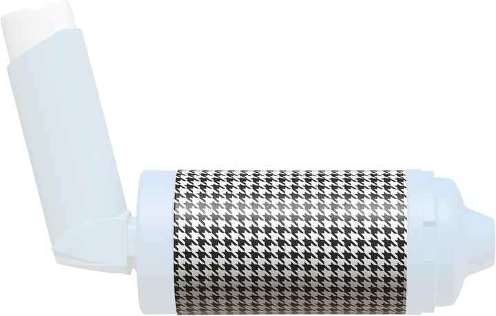 Spacer Cover in over 30 Designs – Vegan Leather Spacer Case for Kids and Adults – Handmade in England (Aint Easy Being Wheezy, Aerochamber plus Flow-Vu)