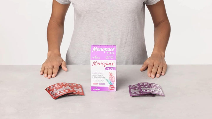 plus by  - Extra Menopause & Perimenopause Support with Sage & SOYA Isoflavones - Uk'S No.1 Menopause Supplement Brand