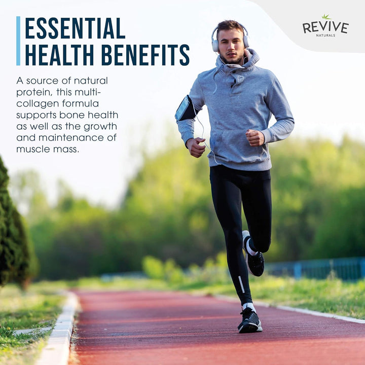 Multi Collagen Protein Powder 400G - Types I, II, III, V & X - Hydrolyzed Grass Fed Bovine, Wild Caught Fish, & Free-Range Chicken & Eggshell Collagen (1 Month Supply) by