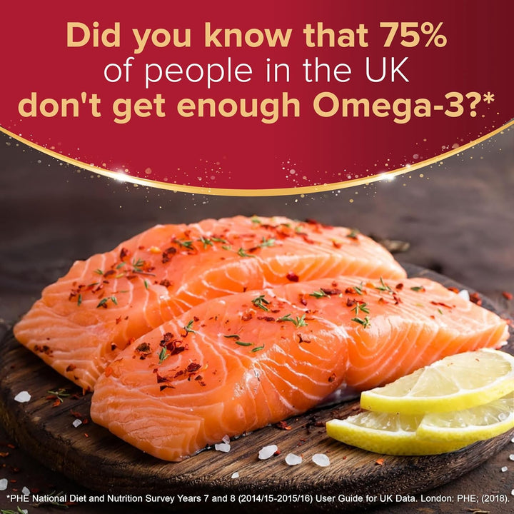 Cod Liver Oil One-A-Day Omega-3 Fish Oil and Vitamin D, 120 Capsules, 4 Months Supply