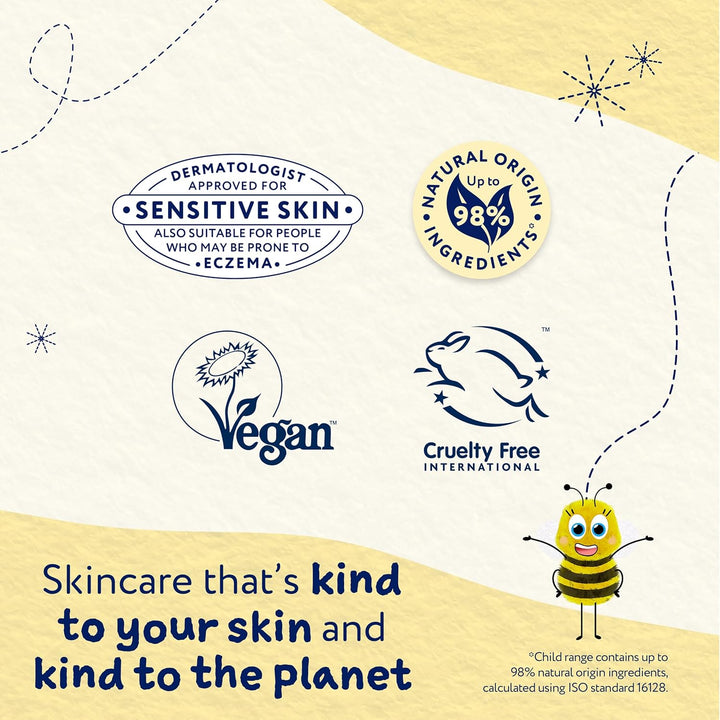 Kids Hair & Body Wash, Watermelon & Pineapple | Tear-Free, Gently Cleanses | Suitable for Dry, Sensitive Skin, 500Ml