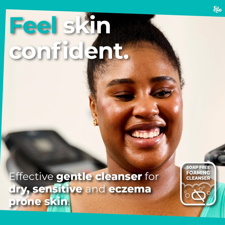 Gentle Wash (500G) for Dry, Sensitive Skin, Ph Balanced, Unscented, Soap Free, Moisturising Soap Alternative That Lathers for Dry Skin Eczema, Psoriasis, Dermatitis for Whole Body