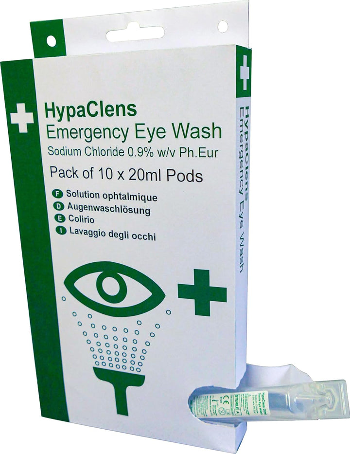 Hypaclens Saline Eye Wash Pods, (Pack of 25)